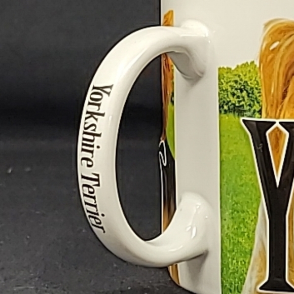 2011 AMERICA WARE "YORKSHIRE TERRIER" OVERSIZED COFFEE MUG - Picture 6 of 9